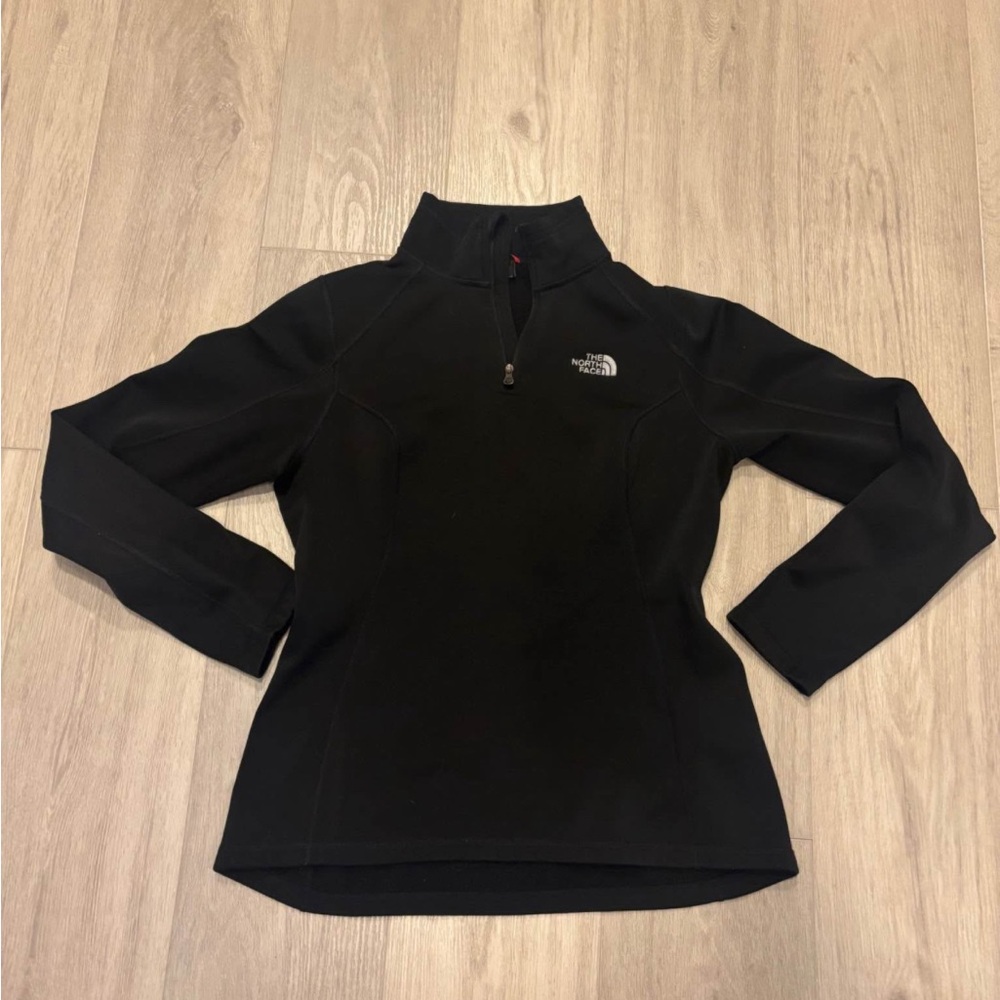 The North Face Black Women's Jacket 3/4 zip pullover size small s